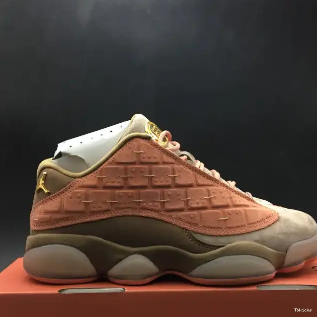 Cheap TBK Canteen-Terra Low 13 Jordan CLOT Stone AT3102-200 Air Blush x Sepia 0615